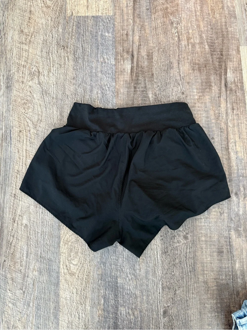 Fabletics Black Women's Athletic Shorts with Logo Size S/M Boy Short Liner